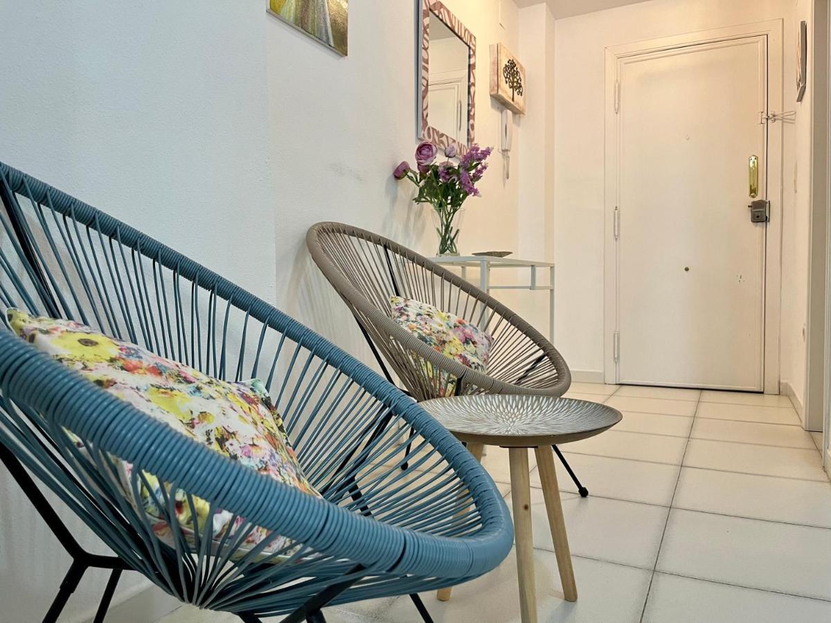 Apartamento con parking y piscina frente al mar para 4 personas Calpe Exterior foto