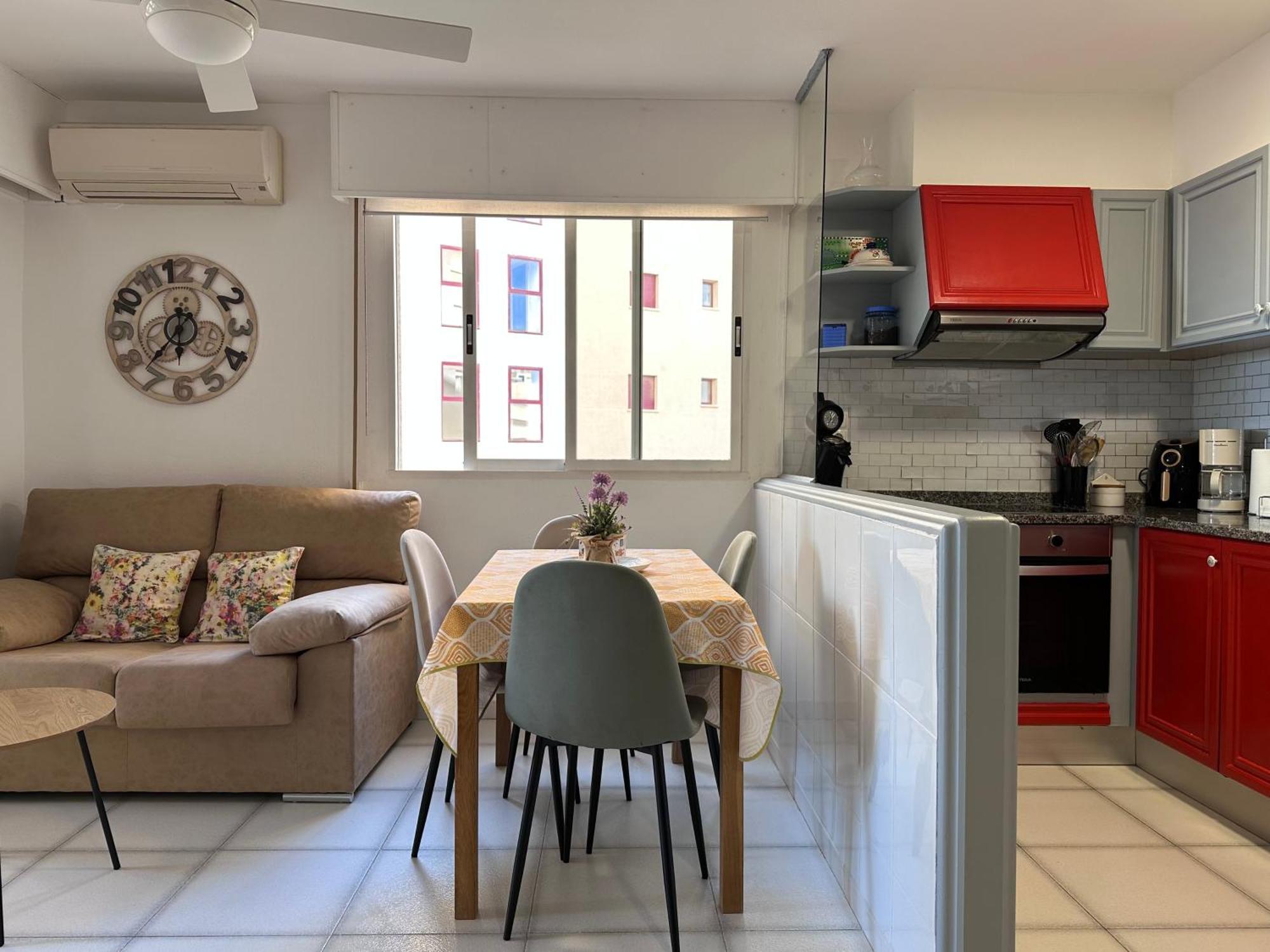 Apartamento con parking y piscina frente al mar para 4 personas Calpe Exterior foto