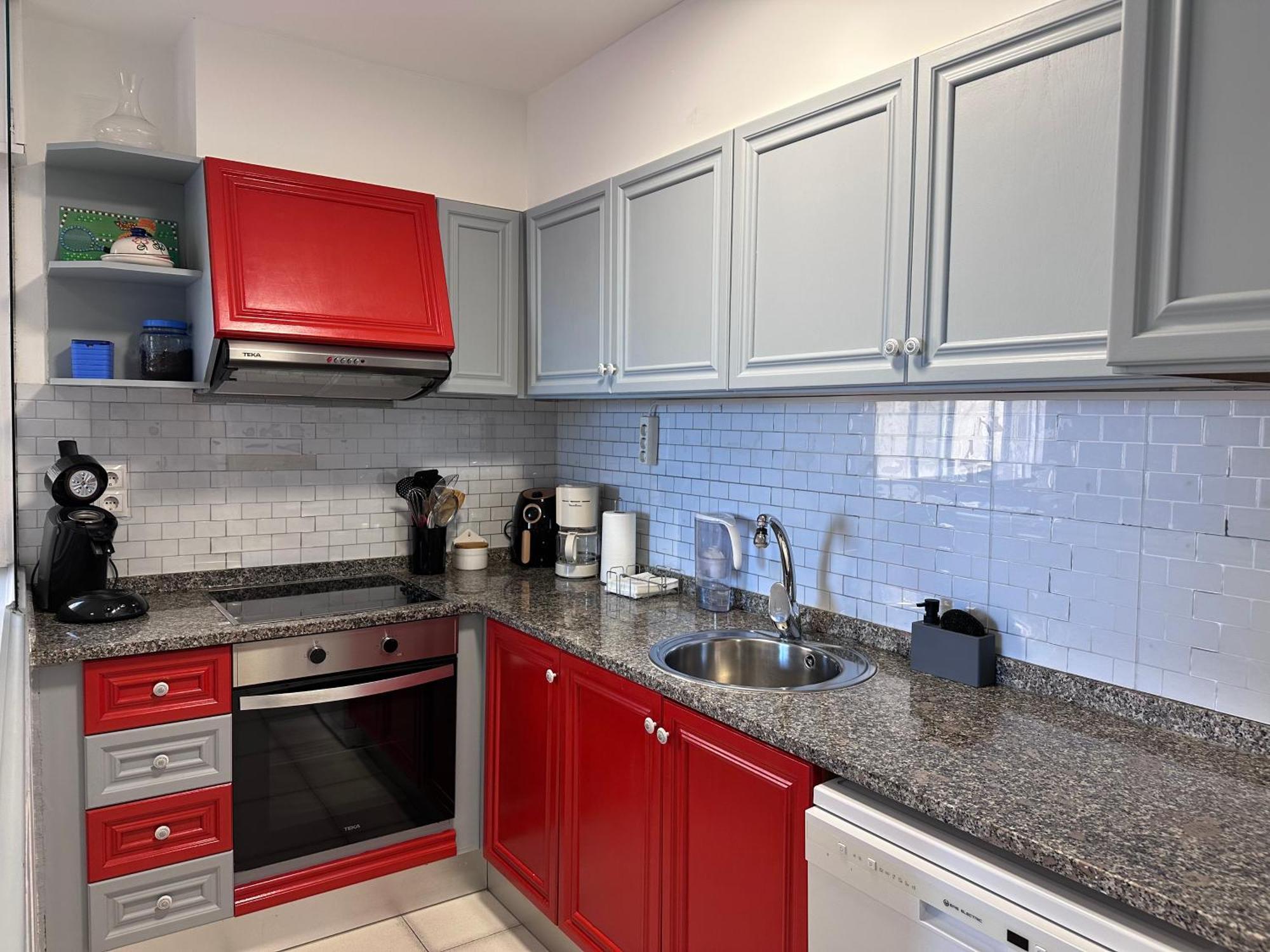 Apartamento con parking y piscina frente al mar para 4 personas Calpe Exterior foto