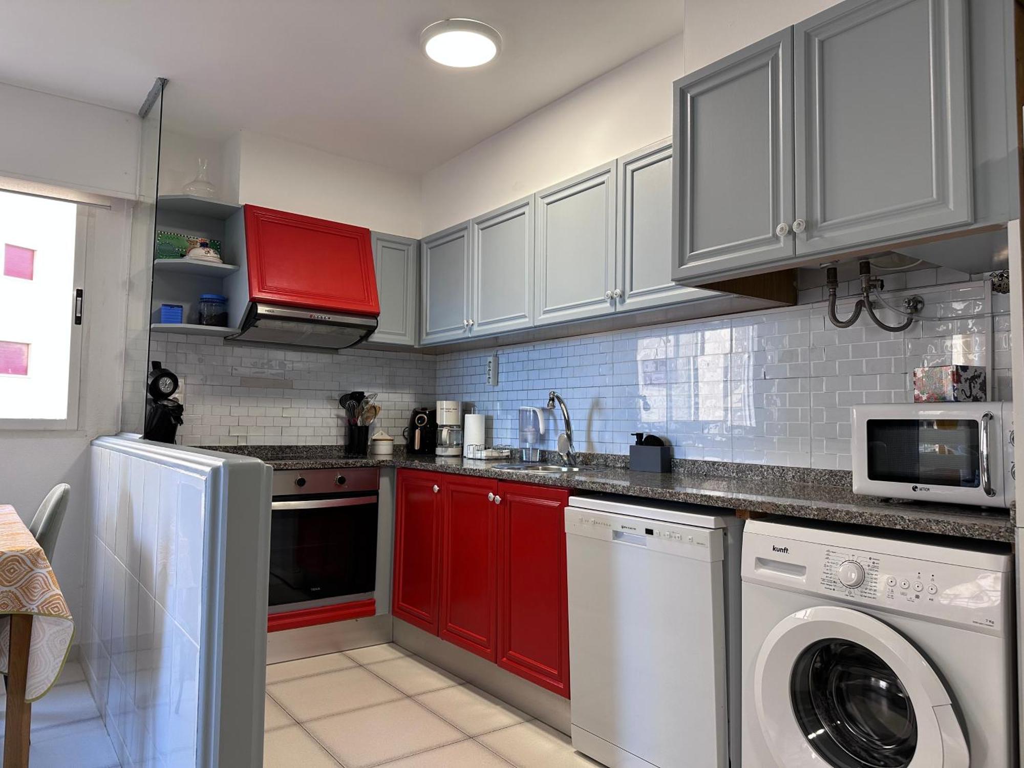 Apartamento con parking y piscina frente al mar para 4 personas Calpe Exterior foto